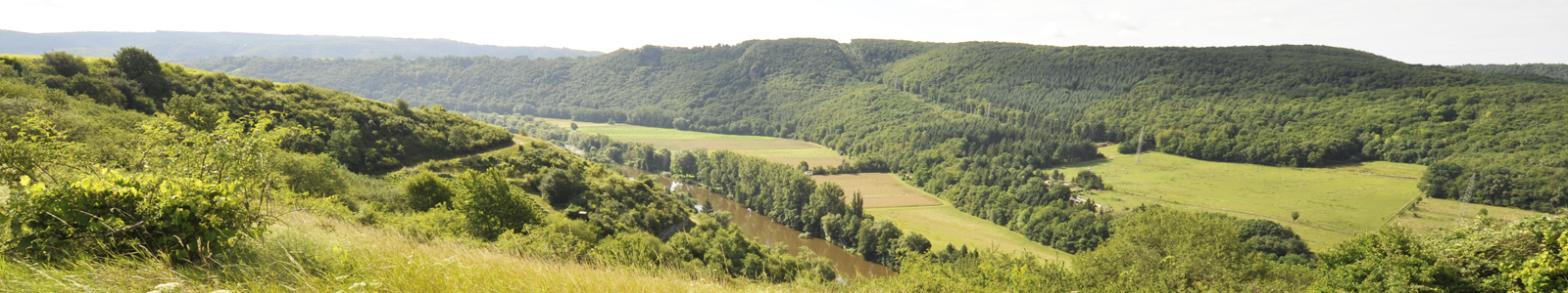 Landschaft mit Fluss ©DLR